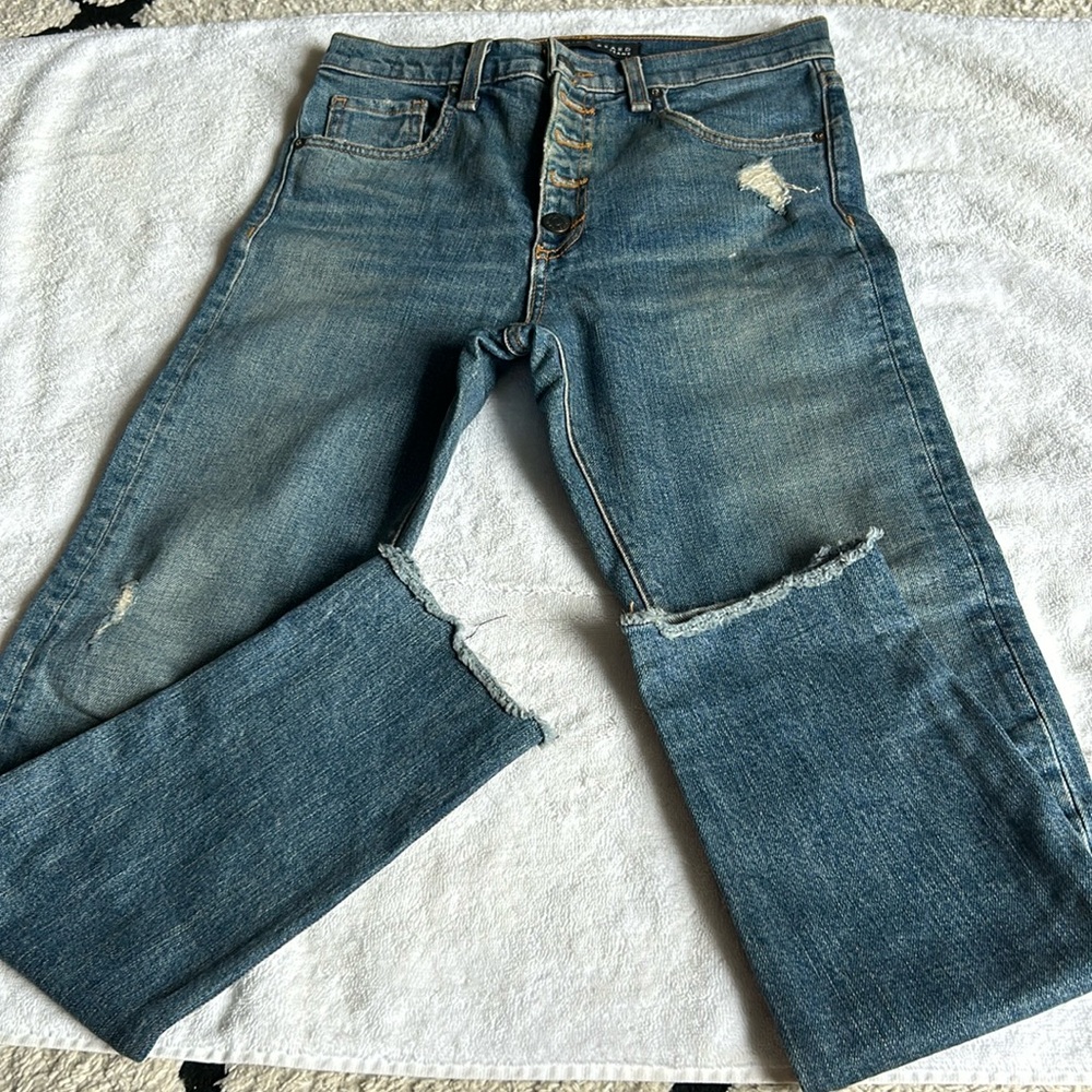 Skinny washed jeans from Veronica Beard